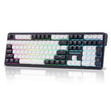 Redragon K745 PRO Wireless Gasket RGB 108 Keys Mechanical Gaming Keyboardw/Extra 4 Hotkeys, Hot-Swap Socket