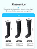 JILI Air Compression Foot  Massager Leg Recovery Boots Blood Circulation