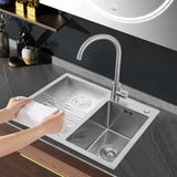 Stainless Steel Bathroom Sinks| 60*48cm Undercounter Basin| Balcony Laundry Sink