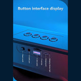 Wireless Bluetooth Subwoofer Bass Surround Sound Bar Speaker System Music Player For Laptop