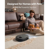 X10 Pro Omni Robot Vacuum and Mop  AI Obstacle Avoidance, Auto Drying