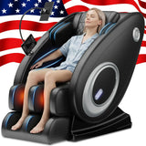 Zero Gravity Full Body Massage Chair with 8 Rollers Air Compression