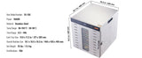 SucceBuy 10 Trays Food Dehydrator Stainless Steel Machine 800W/1000W Household