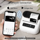Phomemo M220 Label Printer Portable Handheld Thermal Maker Bluetooth Barcode QR Code Sticker Paper Rolls