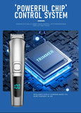 Ufree Beard Trimmer for Men, Waterproof Electric Razor for Nose, Body, Face & Mustache, Cordless