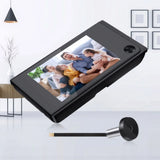 3.5 Inch Peephole Door Video Camera 120° Wide View Angle 1MP Wireless Video Doorbell