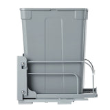 SucceBuy Pullout Trash Can for Kitchen Cabinets w/Heavy Duty Metal Soft Close Sliding System