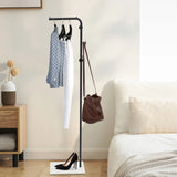 170cm 35kg Capacity Clothes Hanger with Sturdy Base for Hallways Living Rooms