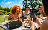 W-KING X10S Bluetooth Speaker 40W Dual Drivers, IPX7 Waterproof, 20H