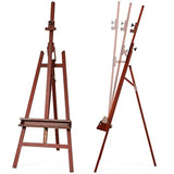 Inclinable A-Frame Easel for Painting and Display Adjustable