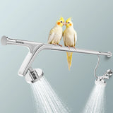 Tandem Shower Head For Couples, Dual Shower Head System - Double Shower Heads for Two People Rod