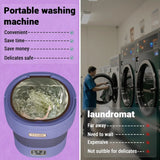 12L Collapsible Mini Washing Machine & Dryer - Deep Clean for Underwear, Socks & Small Clothes - Compact Laundry Solution for Apartments, Dorms, Hotels & Travel - with Spin Basket