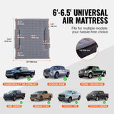 Full Size Truck Beds Inflatable Air Mattress with 12V Air Pump 2 Pillow