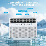 U-Shaped Window AC with Dehumidifier, 12,000 BTU, Cools 550 Sq Ft.