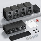 5.0 Home Theater System, 230w Peak Power with Stereo Surround Sound