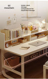 Desk bookshelf bedroom writing desk study simple desktop computer desk