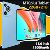 Original M70plus Tablets Android 15 22GB+2TB Children's Kids Tablet PC Global