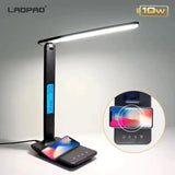 LAOPAO 10W QI Wireless Charging LED Desk Lamp USB Charging Port
