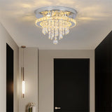 Modern K9 Luxury Crystal Ceiling Lamp Smart Led Living Dining Room