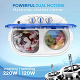 Portable Electric Washer and Dryer Combo for Home, RV, Camping, Dorm -