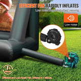 20FT Inflatable Projector Screen For Outside With 350W Air Blower