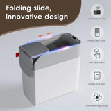 Smart Sensor Trash Can with Slide Lid 3.2 Gallon Automatic Bathroom Kitchen Waste Bin