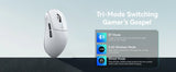 Attack Shark R6 Lightweight Wireless Gaming Mouse, PAW 3950Max Sensor Computer Mouse