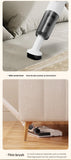 Wireless handheld vacuum cleaner, 7000Pa strong suction, car/household