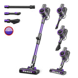 POWEART N700 350W Rechargeable Cordless Stick Vacuum, up to 45 minutes
