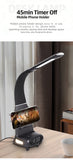 Eye-Care Reading Desk Lamp w/ Soft Night Light 15W Wireless Fast Charging