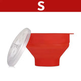 Silicone Microwave Popcorn Popper BPA Free Collapsible Popcorn Bowl Microwavable