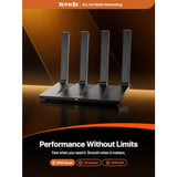 AX3000 WiFi 6 Router, Dual-Band Gigabit Wireless Internet Router, Mesh and AP Mode, Built-in VPN, NFC Tap