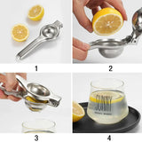 Stainless Steel Manual Juicer Processor Lemon Squeezer Orange Fruit Household Lemon