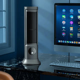 Tower Fan USB Rechargeable Portable Table Fan, Quiet for Home Office
