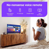 Roku 2025 24-Inch Select Series, 720p HD TV – Roku TV with Voice Remote