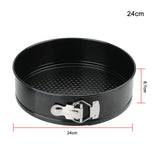 Removable Bottom Kitchen Accessories Carbon Steel Cakes Molds Round Cake Pan