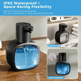 Automatic Liquid Soap Dispenser 17oz Touchless Rechargeable with 4-Level Adjustable & Level