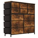 Dresser for Bedroom with 12 Drawer & Chests of Drawers for Hallway