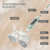 Apical Life Steam & Scrub Steam Mop, All-in-One Scrubbing and Sanitizing