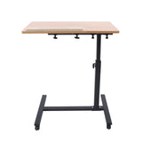 Portable Mobile Lift Computer Folding Desk Study Table Height Adjustable Computer Desk Lap Bed Tray Bed Desk Work Furniture