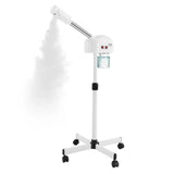 800W 110V Facial Steamer Floor Standing 750ml Tank 42°C Warm Steam with 360° Wheels