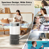 Amicura P2 Air Purifier for Pet Allergy Sufferers 843 m³/h Pet Hair