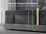 King Hybrid Mattress with Excellent Support, Relieve Back Pain, Pocket Spring