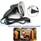Electric Kebab Slicer 80W Portable Handheld BBQ Roast Meat Cutting Machine