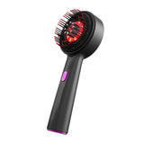 Electric Vibration Massage Comb Red Light Hair Growth Massage Scalp Brush Anti Hair Loss Liquid
