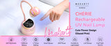 Gooseneck UV LED Nail Lamp USB Cordless Flash Cure 39mW/cm² 4 Timer Auto Sensor Fast Curing