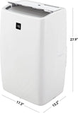 Portable Air Conditioner 12000 BTU, Cooler Dehumidifier Fan with Remote