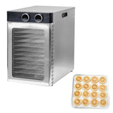 Electric Food Dehydrator 1200W Small & Compact Fruit Heating and Dewatering Machine