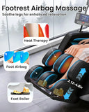 Full Body Zero Gravity Shiatsu Recliner Back Massage Chair with Heating