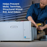 E050 Dehumidifier – Compact, 50 PPD for Crawl Spaces, Attics, Garages